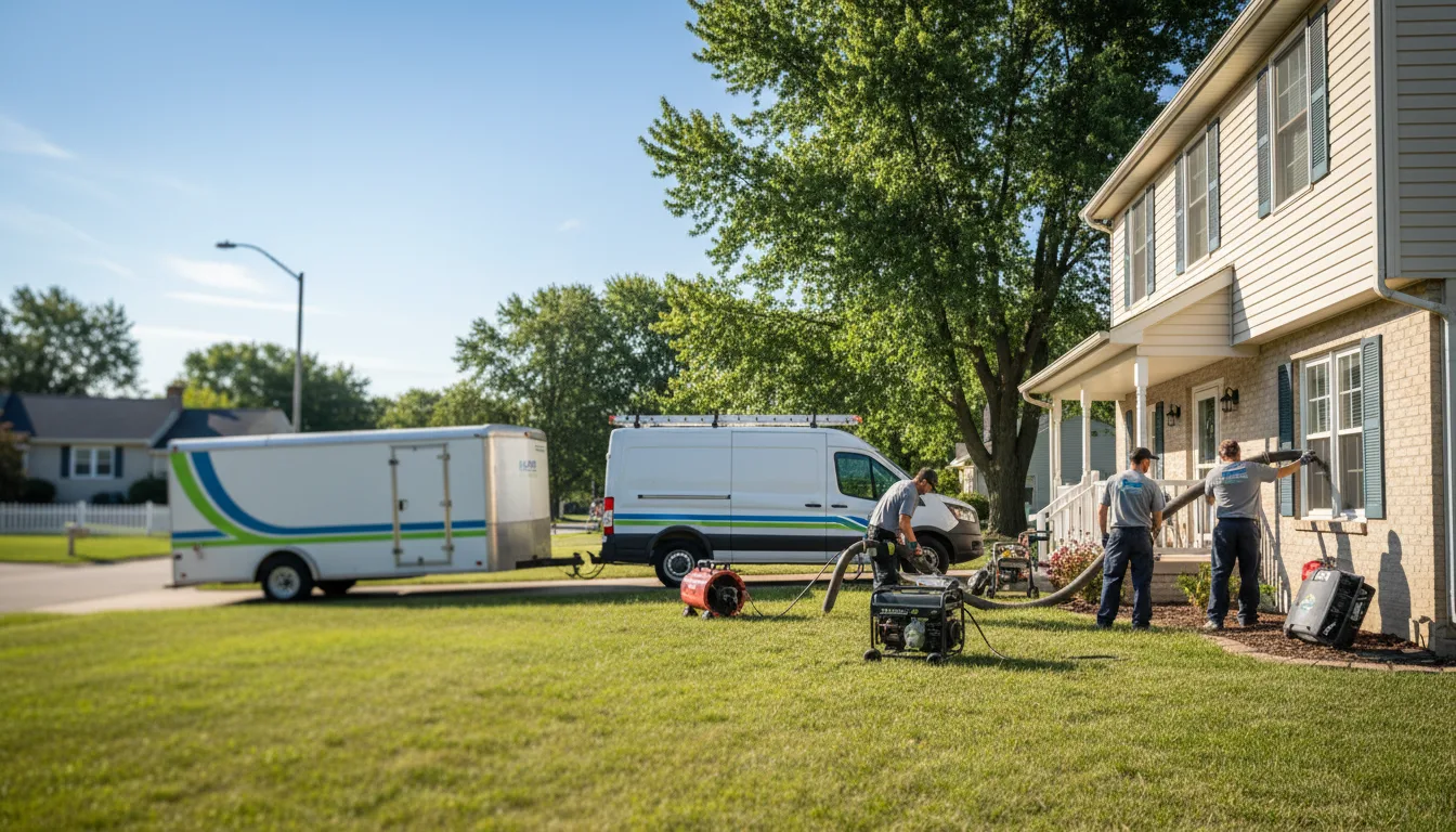Flooded Basement Restoration And Cleanup With Repair in Herman, NE near me